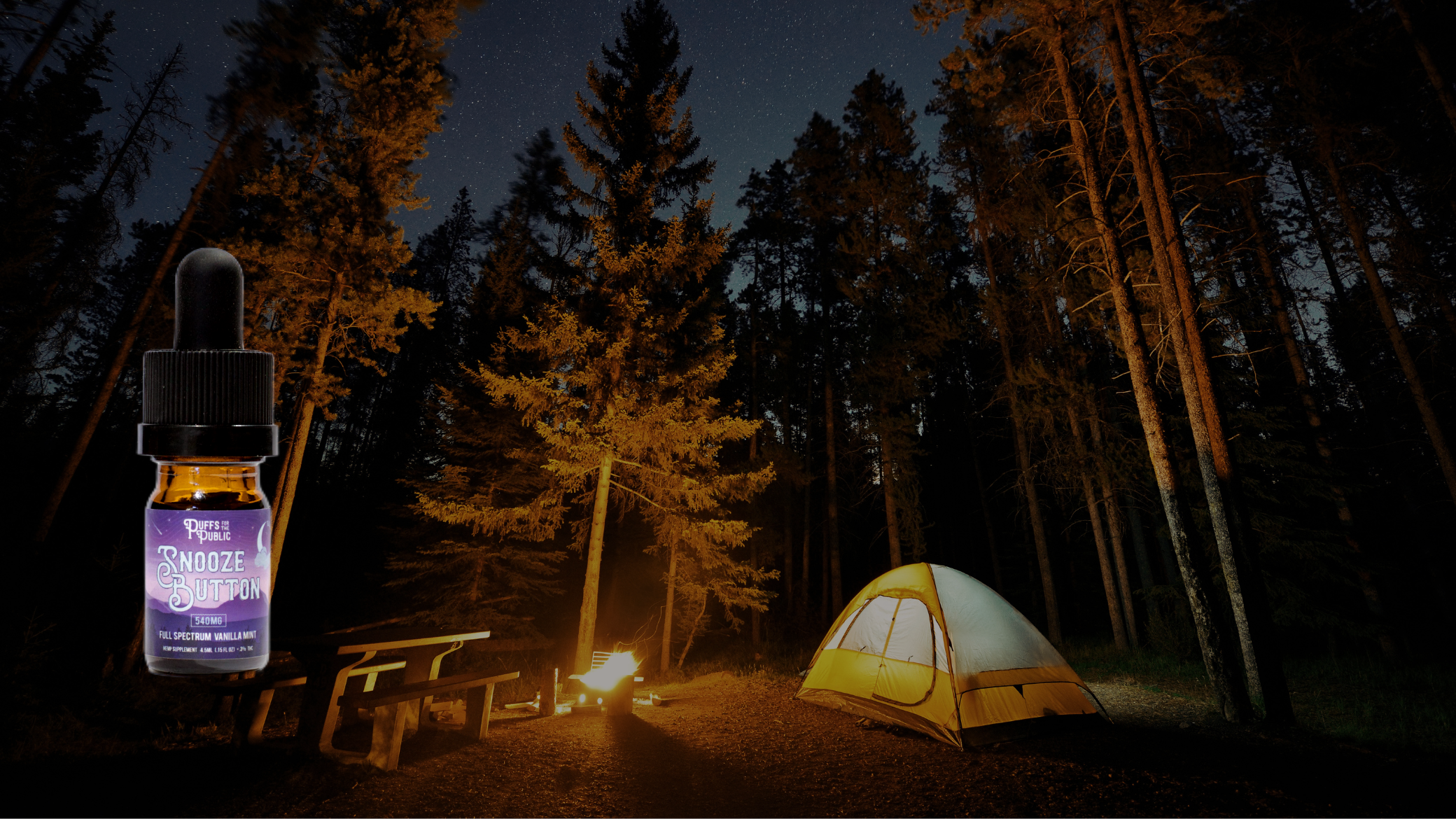 The secret to better sleep while camping – Public Hemp Co.