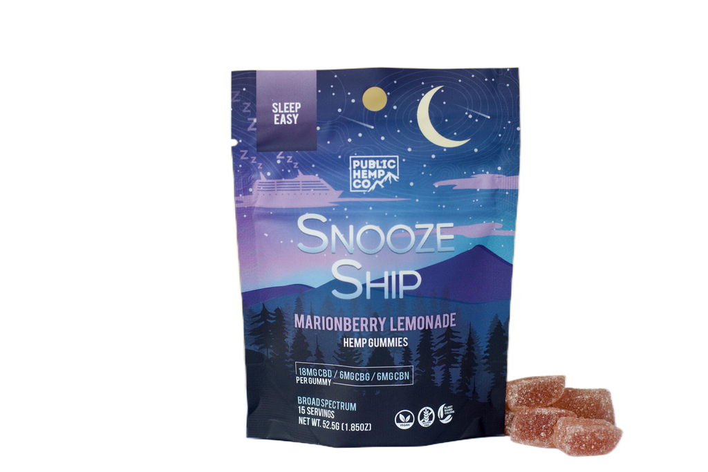 SNOOZE SHIP | SLEEP GUMMY - A Better Sleep Gummy | Farm To Package