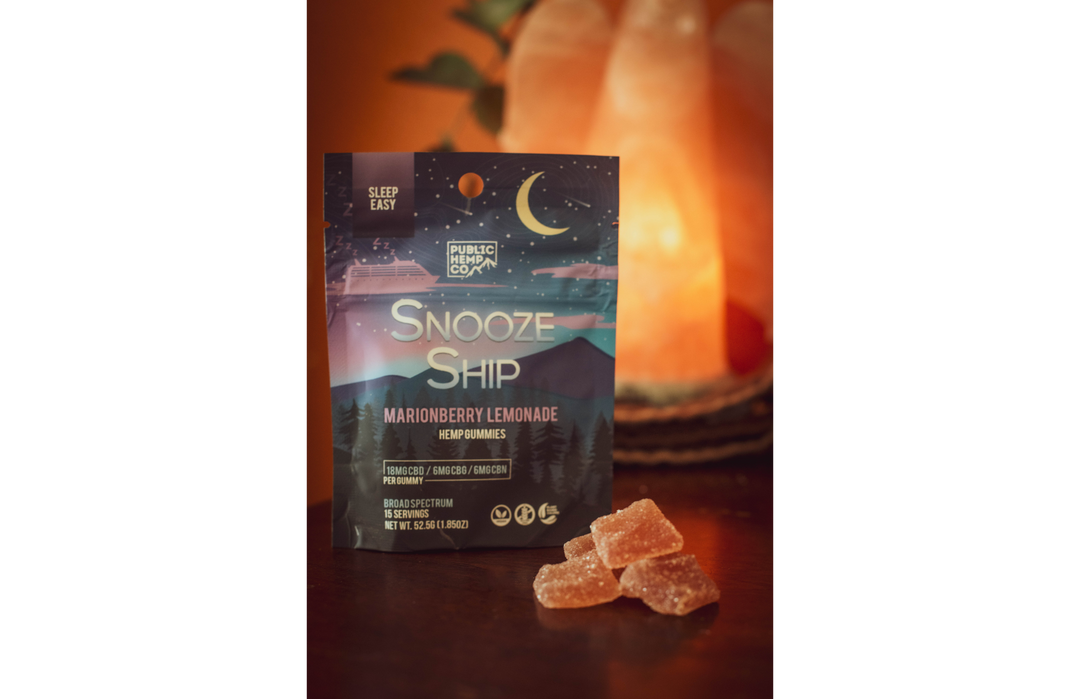 SNOOZE SHIP | SLEEP GUMMY - A Better Sleep Gummy | Farm To Package